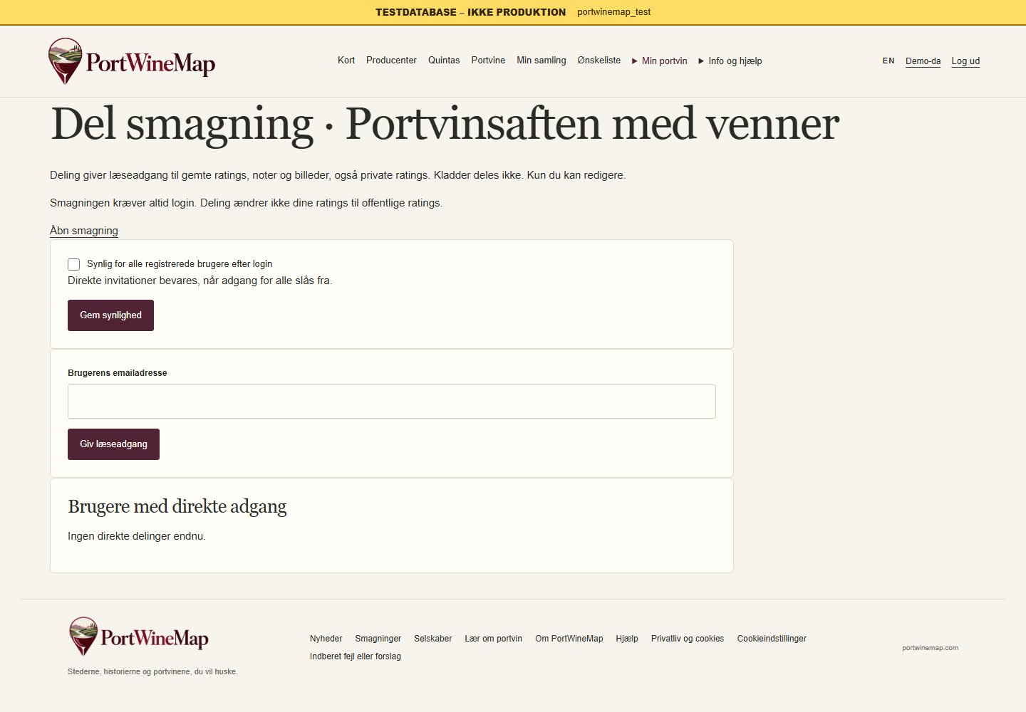 Computer: Giv læseadgang efter login uden at offentliggøre ratings.